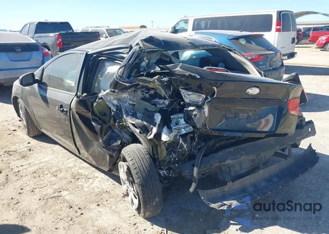 2012 Kia Forte Ex из США, поврежденный, VIN KNAFU4A25C5644569